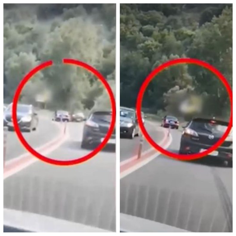 ПОТЕНЦИАЛЕН УБИЕЦ: Кола на НСО ли застраши десетки животи с тези опасни маневри в Кресненското дефиле? (ВИДЕО)