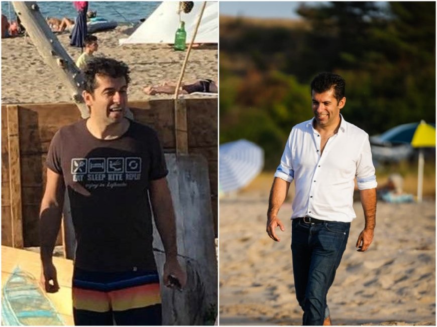 Кирил Петков показа своя СНИМКА от частния плаж Корал: Последен ден на морето тази година