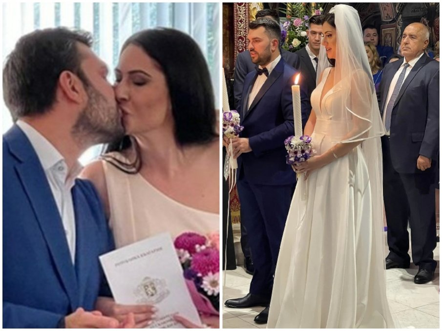 ГОРЕЩО В ПИК: Вижте как Георг Георгиев и сексапилната Вили се венчаха в Троянския манастир пред погледа на Борисов (СНИМКИ)