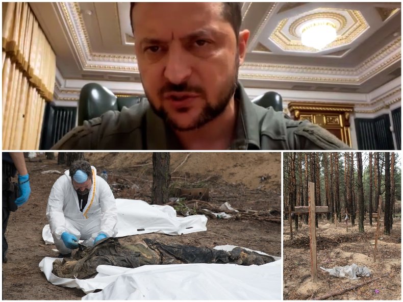 ПОТРЕСАВАЩИ КАДРИ: Сред жертвите в Изюм има цели семейства (СНИМКИ 18+)