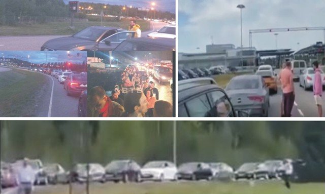 ПРЕСЕЛЕНИЕ: Километрични опашки на границите, руснаците напускат страната на Путин (ВИДЕО)