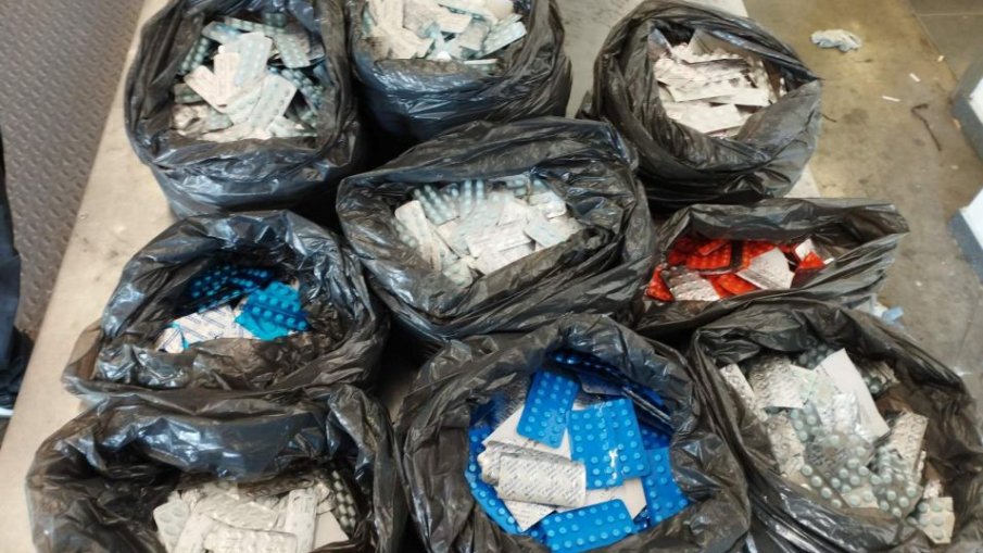 Откриха над 40 000 таблетки, съдържащи наркотични вещества, на Капитан Андреево (ВИДЕО/СНИМКИ)