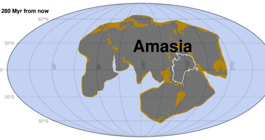 Геолози описаха появата на следващия суперконтинент - Амазия