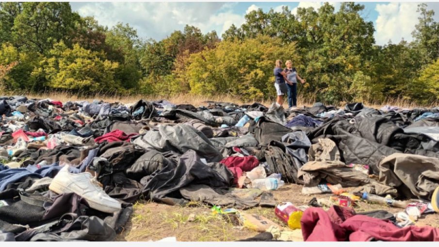 Огромни незаконни сметища цъфнаха на границата с Турция заради мигрантите