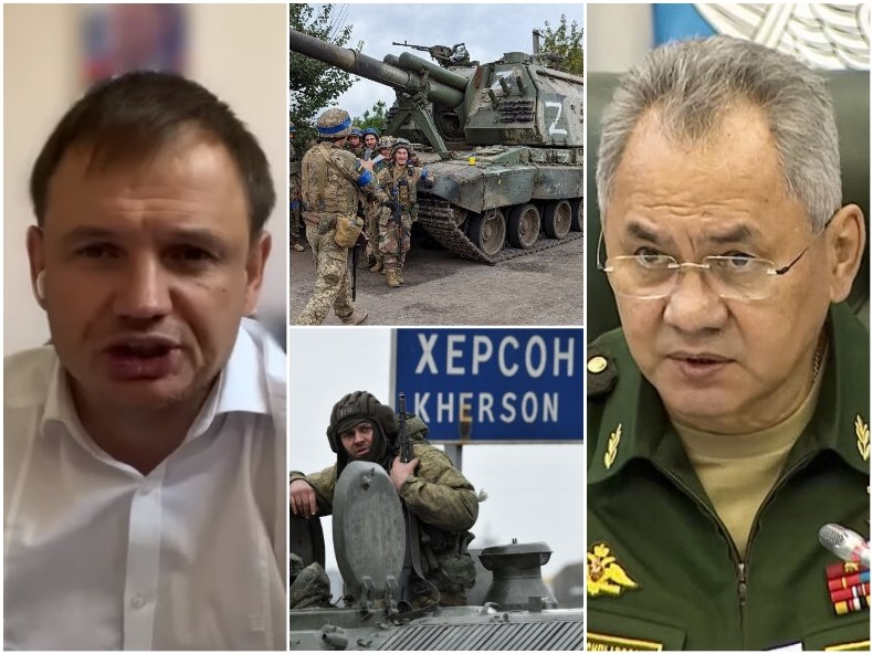 Руски ръководител в Херсонска област: Шойгу трябва да обмисли дали да не се самоубие