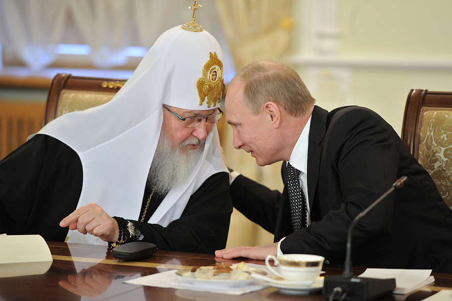 Патриарх Кирил към рожденика Путин: Господ те постави на власт