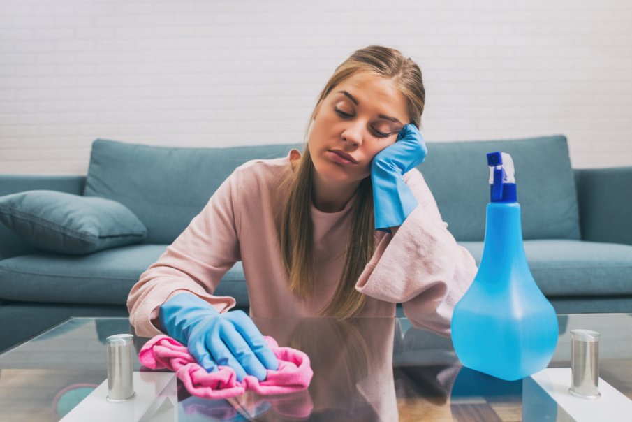 Хроничната умора може да се дължи на домашен прах