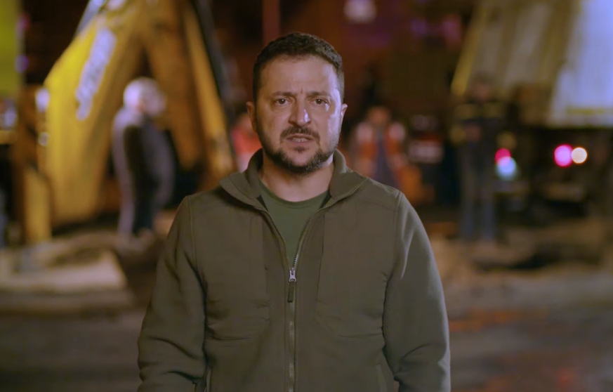 Зеленски: Украйна не може да бъде уплашена от ракетите на руските терористи (ВИДЕО)