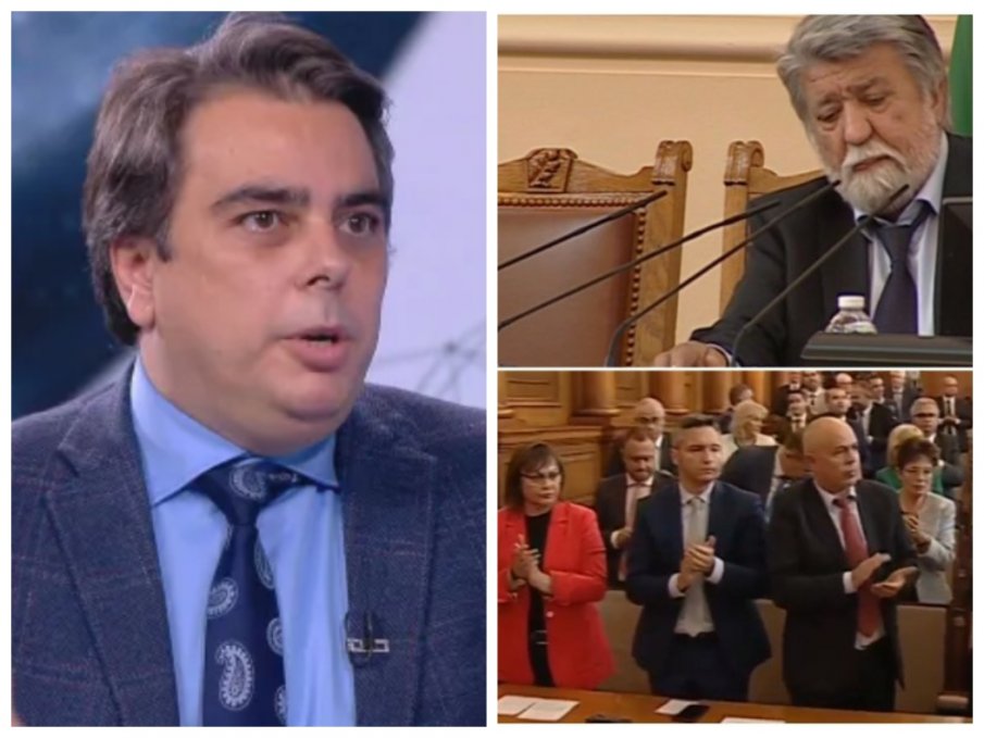 Асен Василев се заигра по темата бюджет. Предлаганото от кабинета на Радев било постна пица за пенсионерите и пържола за оръжейниците