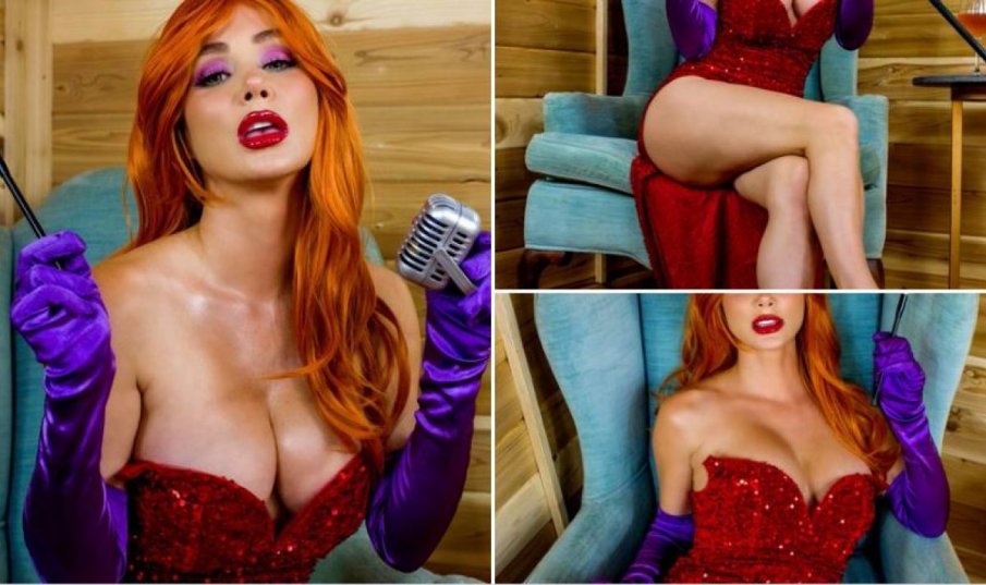 Сара Джийн Ъндърууд ни предложи може би най-сексапилната версия на Джесика Рабит (СНИМКИ)