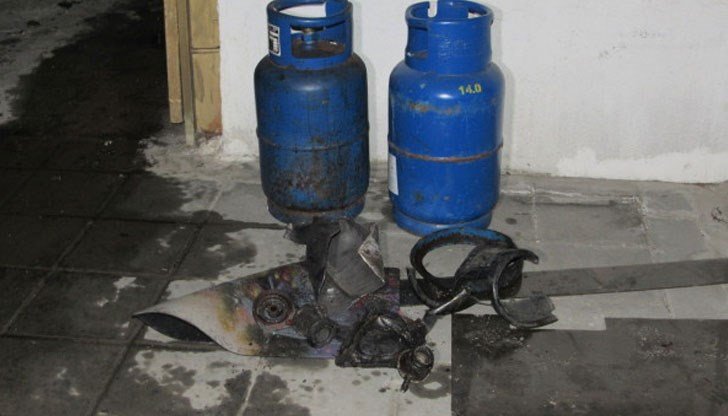 Газова бутилка предизвика пожар в Пловдив