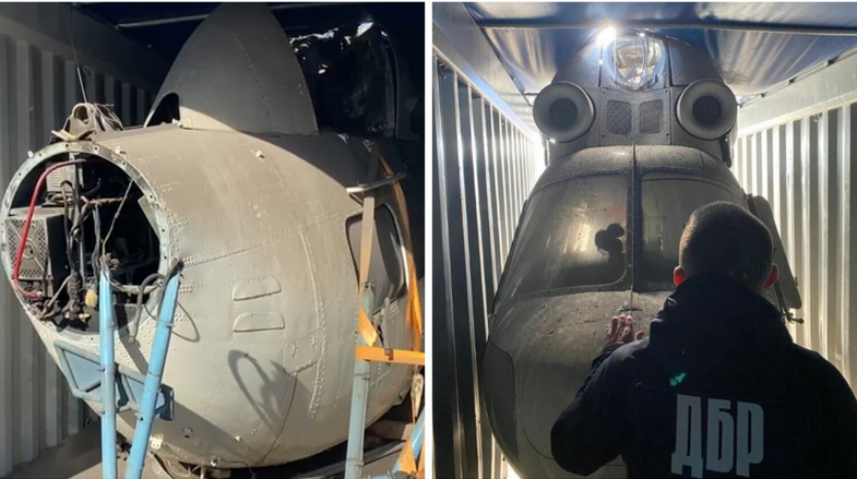 Потайностите на Одеската митница – в застоял контейнер откриха боен хеликоптер (ВИДЕО)