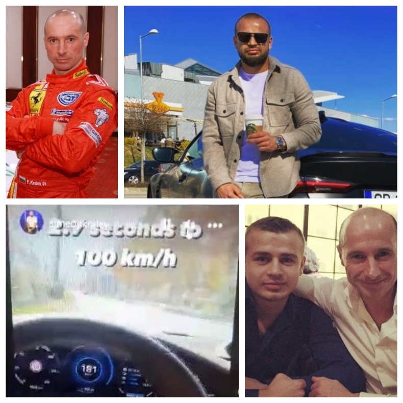 СИГНАЛ ДО ПИК! Ново камикадзе на пътя - вижте как синът на автопилота Пламен Кралев фучи със 181 км/ч с Поршето си по бул. България (ВИДЕО)