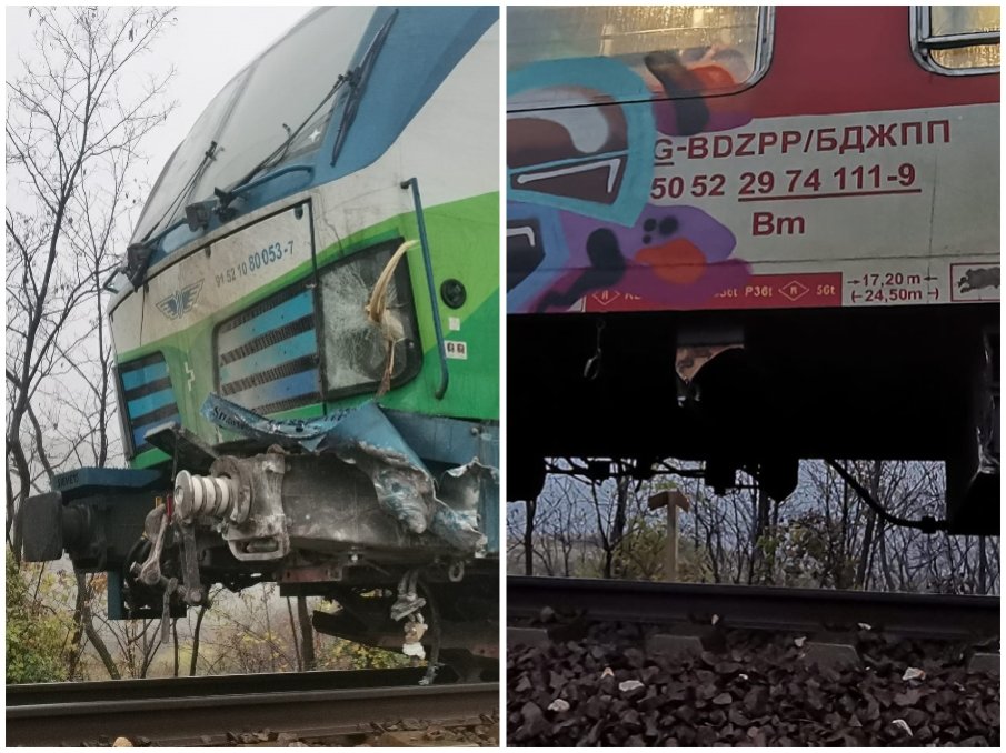 ОТ ПОСЛЕДНИТЕ МИНУТИ: Изтеглиха ударилия се в скала влак, пуснаха движението по Подбалканската линия (СНИМКИ/ВИДЕО)