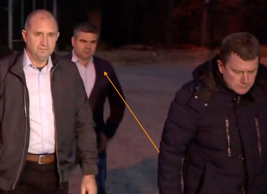 САМО В ПИК! Радев помъкна със себе си в Перник скандален полицай, близък до Бойко Рашков и Черепа (СНИМКИ)