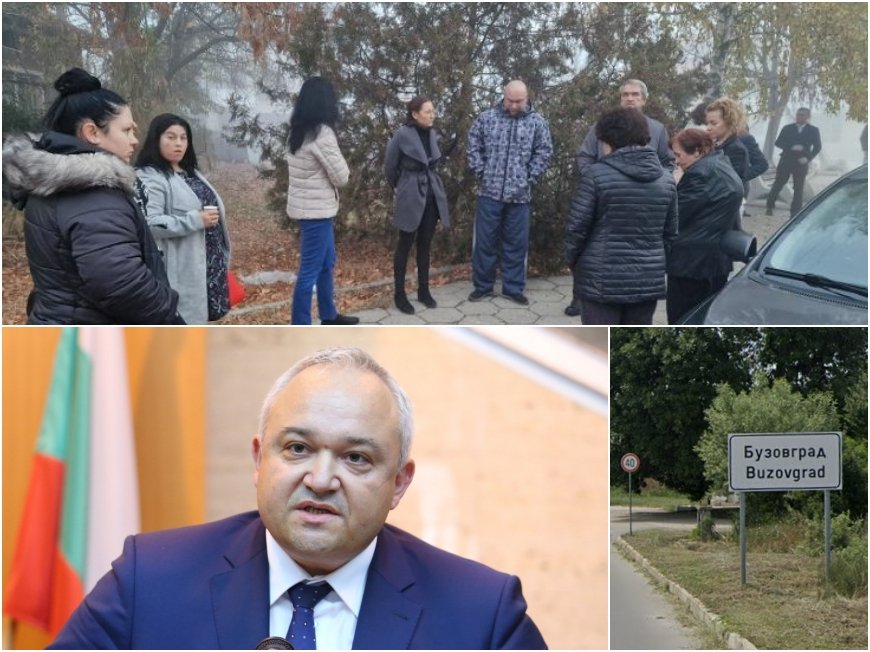 ПОЗОР! МВР застана срещу хората - докато Демерджиев се черкува в Атон, полицията спря протест в памет на убитото в Бузовград дете