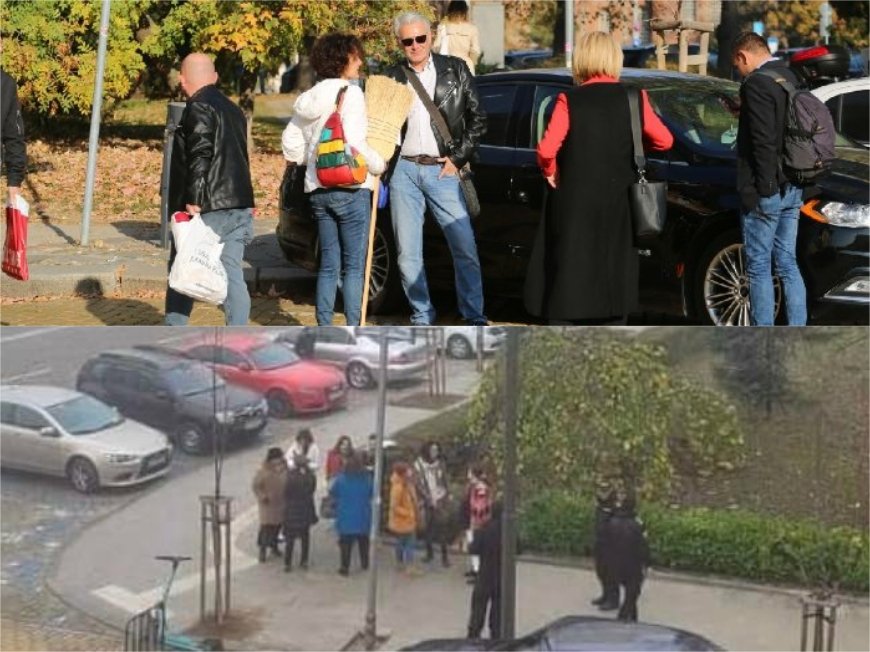 Мая Манолова пак стана за смях - протестът й срещу хартиената бюлетина събра десетина човека (СНИМКА)