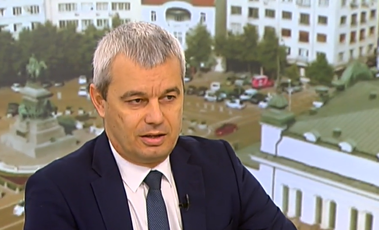 Костадин Костадинов: Президентът да наложи вето на Изборния кодекс, излизаме на протест за лева