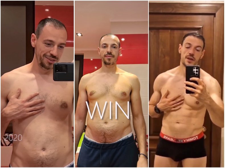 Дани Петканов показа впечатляваща трансформация на тялото си