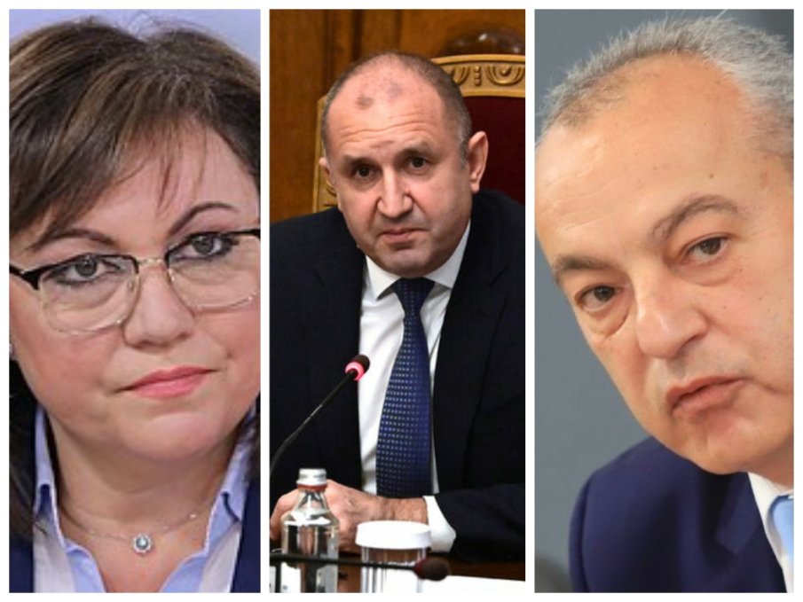 ОТКРИТА ВОЙНА: Нинова пак захапа Радев и накова служебния му кабинет - оплака се от масови чистки на социалисти