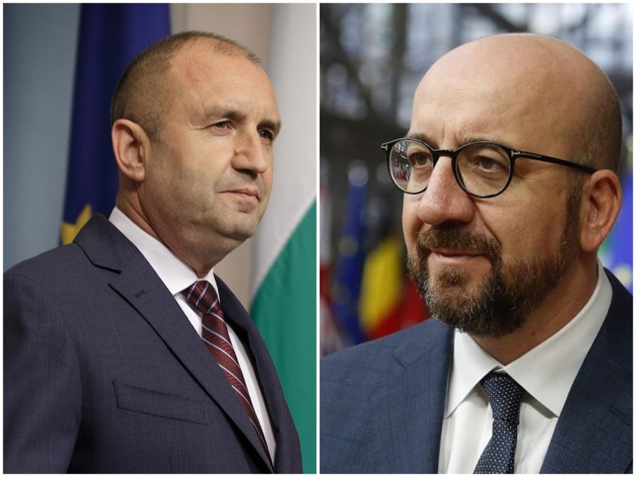 Радев с остра позиция в разговор с Шарл Мишел: Лишаването ни от членство в Шенген не е справедливо и подкопава европейската солидарност