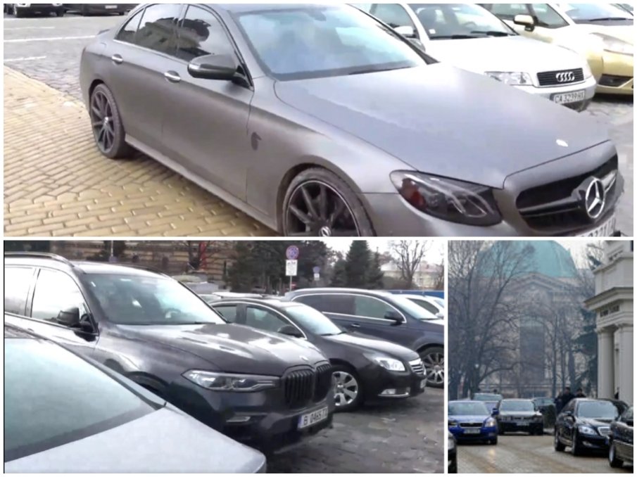ГОРЕЩО В ПИК TV! Вижте баровските коли на депутатите - паркингът край Народното събрание прилича на луксозна автокъща (ВИДЕО)