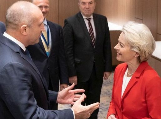 Радев се среща с фон дер Лайен следващата седмица