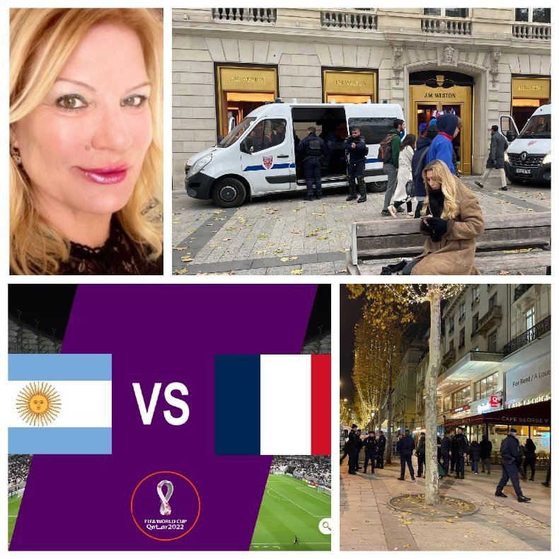 ОТ ПОСЛЕДНИТЕ МИНУТИ: Соня Колтуклиева специално за ПИК от френската столица: Париж се готви за нови батални сцени след финала в Катар, властите барикадираха банките (СНИМКИ/ВИДЕО)