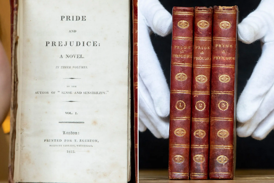 Продадоха екземпляр от романа „Гордост и предразсъдъци“ за 207 000 евро