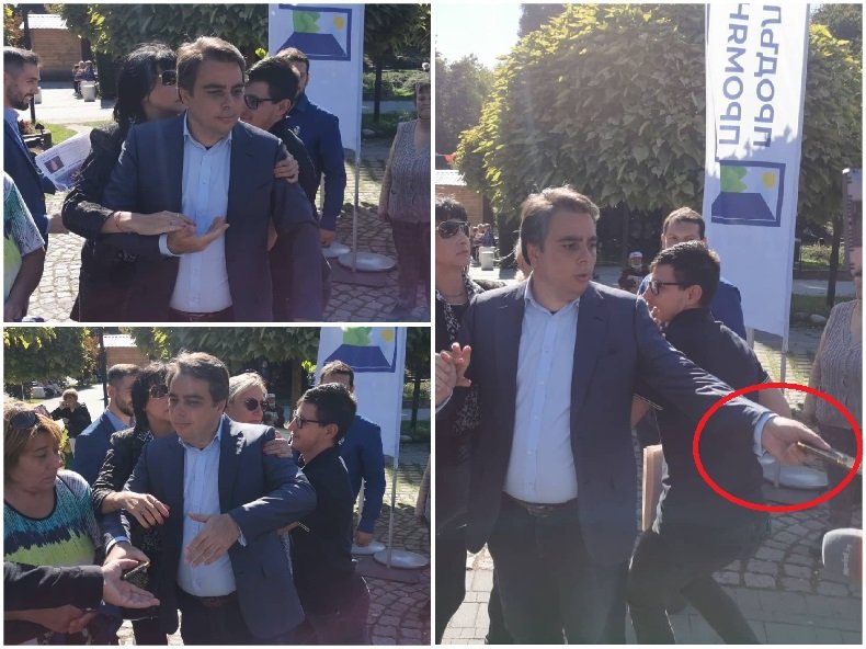 СКАНДАЛИТЕ НА ГОДИНАТА! Брутален екшън: Асен Василев си изпусна нервите - издърпа телефона на репортерка на ПИК след въпрос за доклада на ДАНС (ВИДЕО/СНИМКИ)