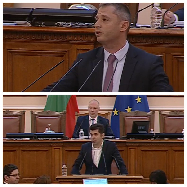 Делян Добрев захапа Кирил Петков: Няма го цял ден, ходи някъде, консумира нещо, върне се в залата и обърка параграфите