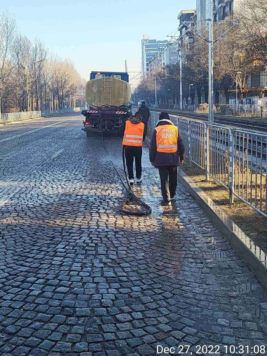 Йорданка Фандъкова разпореди измиване на основните столични булеварди