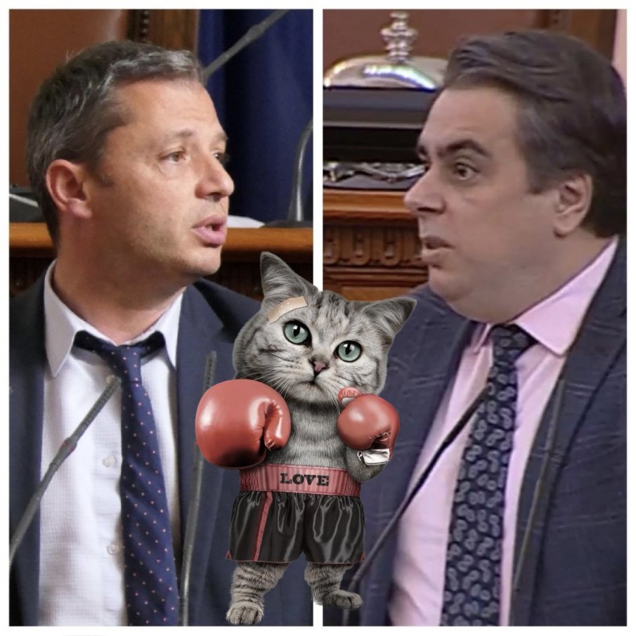 От какво се превъзбужда Асен Василев? КУЛТОВ спектакъл на Делян Добрев взриви Мрежата (ВИДЕО)