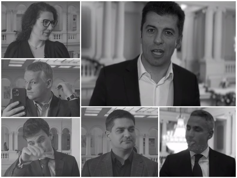 ЗА ЧНГ: Промяната я подкараха с лапсуси, плезене и... изтръскване на пърхот (ВИДЕО)