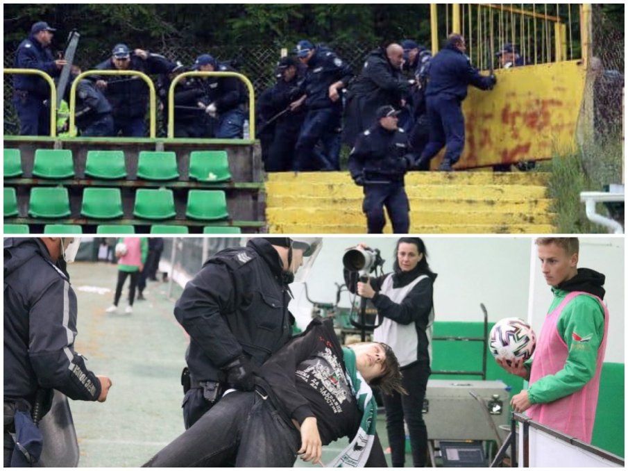 Ултрасите на Пирин алармират: Стадион “Христо Ботев“ е рисков, равносметката - тежко пострадали полицаи, ранени и пребити фенове