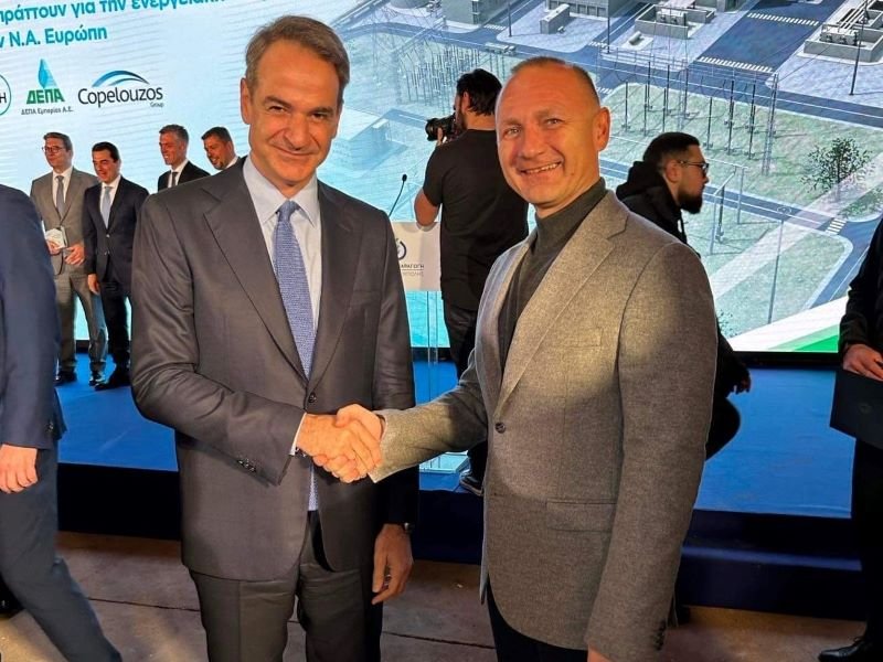 Росен Христов отиде за строежа на електроцентрала в Александруполис