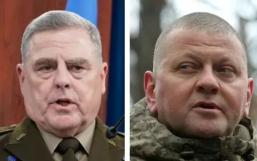 Най-висшите военни командири на Украйна и САЩ се срещнаха на живо за първи път