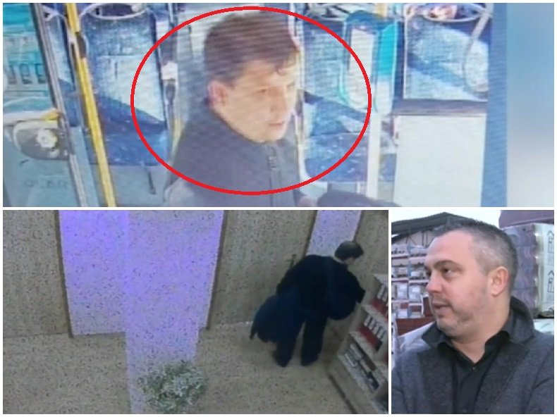 ДРЪЖТЕ КРАДЕЦА: Този наглец открадна 2000 лв. от строителен хипермаркет