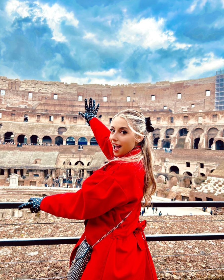 Михаела Маринова си подари ваканция в Рим