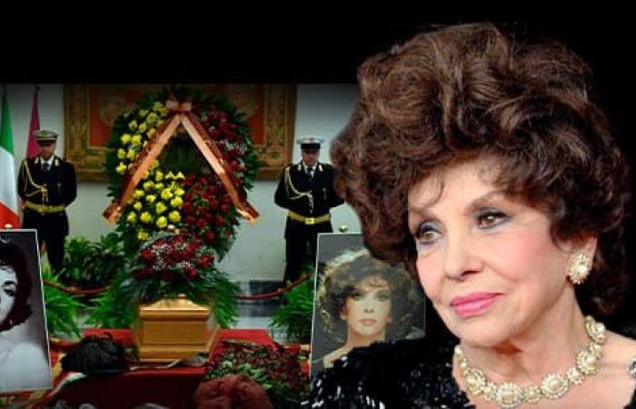 Изпратиха с аплодисменти Джина Лолобриджида в Църквата на художниците в Рим