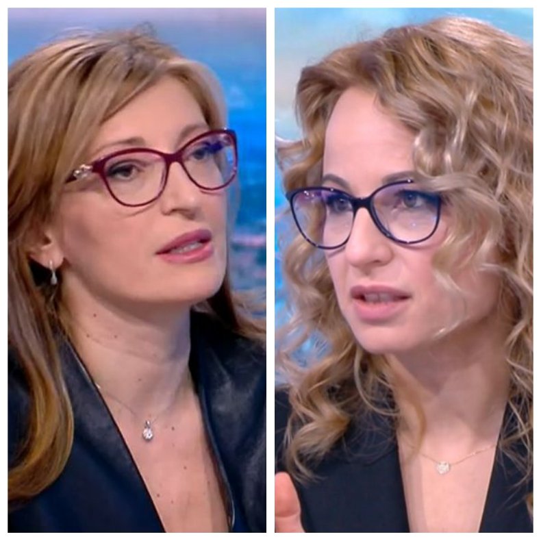 СКАНДАЛ Екатерина Захариева - Цънцарова в БТВ