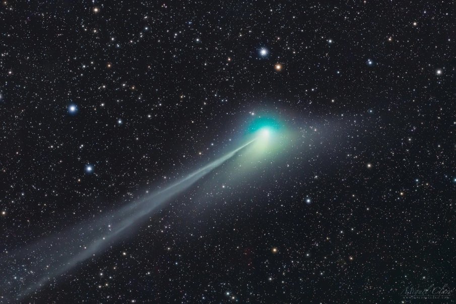 Комета със зелена опашка от епохата на неандерталците ще прелети край Земята