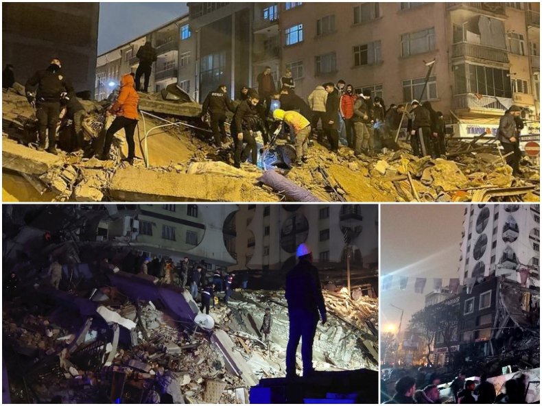 ТРАГЕДИЯТА Е НЕОПИСУЕМА! Стотици загинали и хиляди ранени в Турция и Сирия след адския трус. Вижте как се срутват сградите (ВИДЕО)
