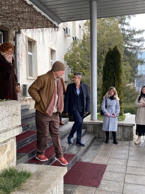 Джон Малкович кацна в София (СНИМКА)