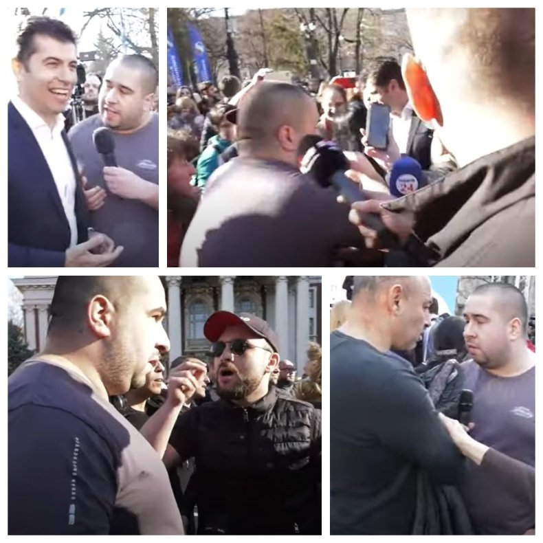 Появи се ново ВИДЕО от нападението на мутрите на Киро над журналисти. Вижте как електоратът на Промяната репресира неудобните