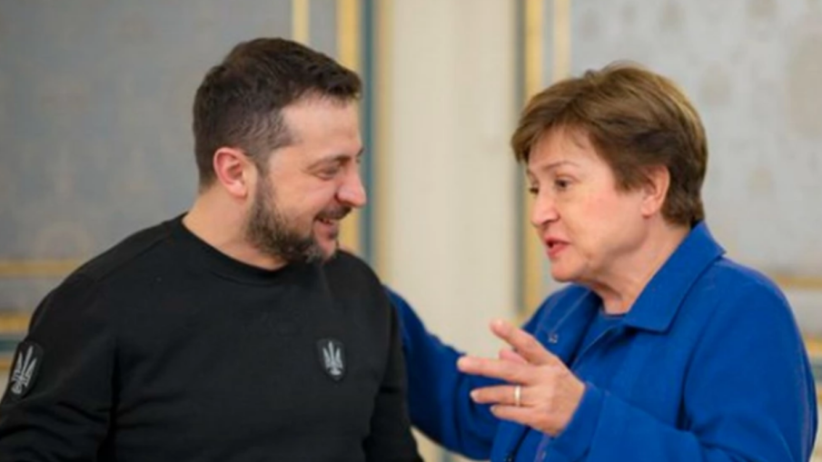 Кристалина Георгиева към Зеленски: Разчитайте на нас! С разбито сърце виждам с очите си унищожението