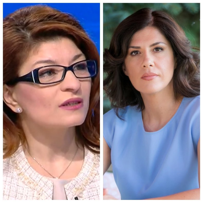 СКАНДАЛ В ЕФИР: Жени Баджака припознава във всеки Продължаваме промяната - резна микрофона на Десислава Атанасова (ВИДЕО)