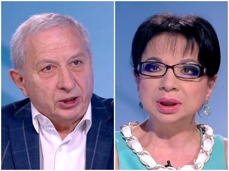 Проф. Огнян Герджиков насмете Би Ти Ви и накара Цветанка Ризова да си глътне граматиката