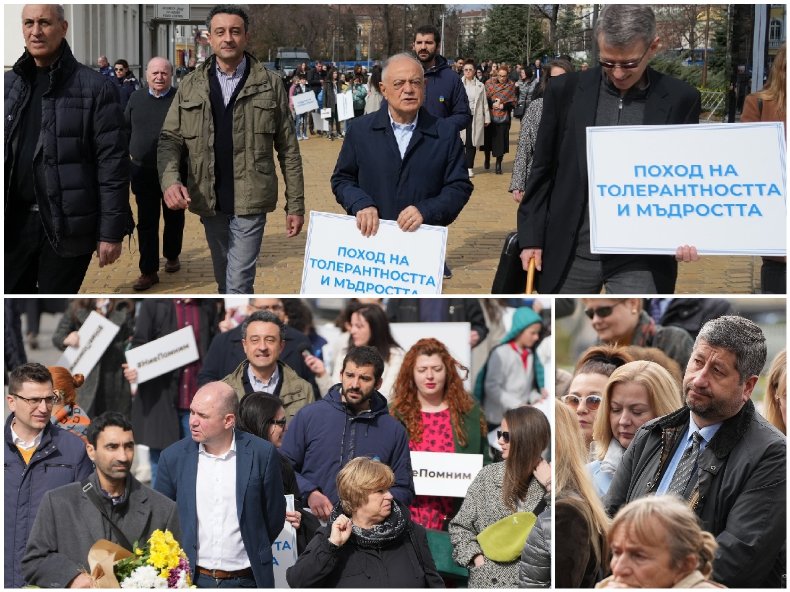 ПРЕДИЗБОРНИ НАПЪНИ: ПеПе-тата и ДБ с поредната изцепка. След китките дойдоха печалните физиономии на мъдростта и толерантността (СНИМКИ)