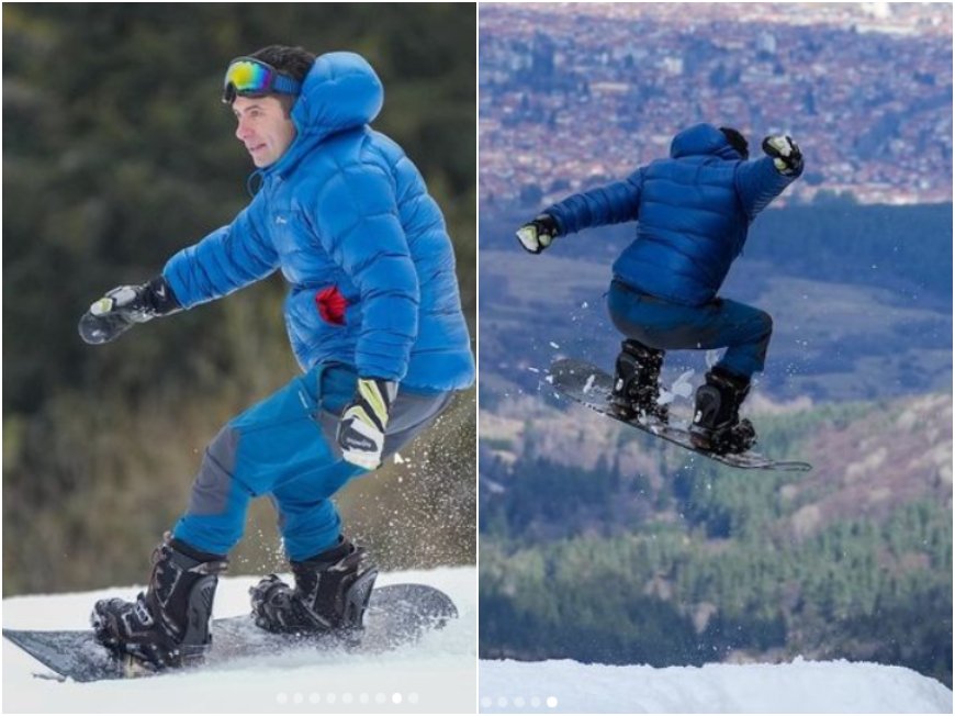 ГОРЕЩО В ПИК: Кирил Петков влезе в обяснителен режим за сноуборда на Боровец - срещал се с избиратели на ПП по ски пистите (ВИДЕО)